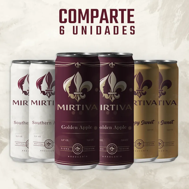 Pack Comparte MIRTIVA · 6 sidras